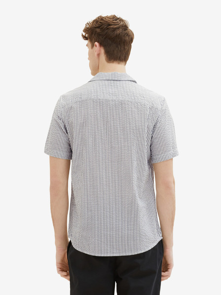Tom Tailor Weißes gestreiftes Herrenhemd von Tom Tailor
