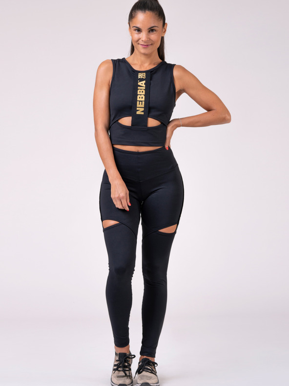 Nebbia Honey Bunny Leggings 820 - Schwarz