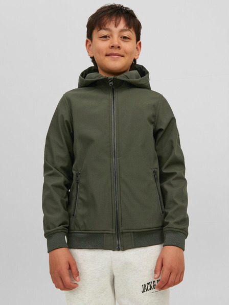 Jack & Jones Jack & Jones Basic khakifarbene Softshell-Jacke für Jungen