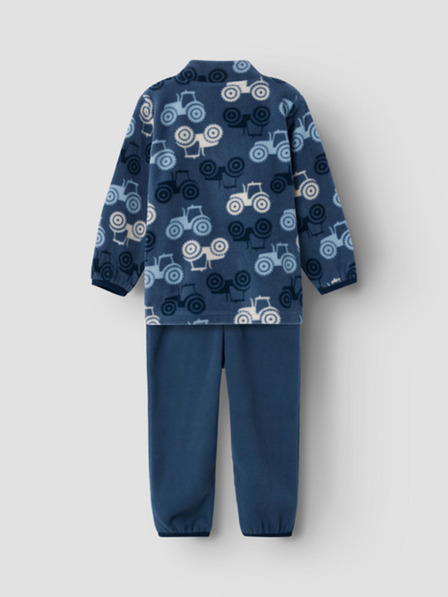 name it Dunkelblaues Fleece-Sweatshirt und Hosen-Set für Jungen name it Spectra