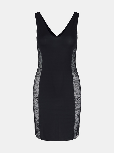 Pieces Schwarzes Shaping-Kleid Pieces Ella