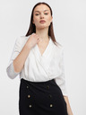 Orsay Cremefarbenes und schwarzes Damen-Bleistiftrock ORSAY