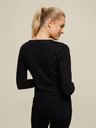 Dorothy Perkins Dorothy Perkins Schwarzes kurzes Button-Down-Hemd