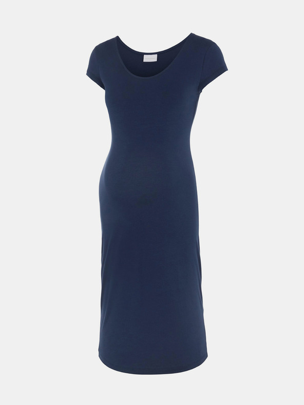 Mama.licious Blaues Umstandskleid ohne Ärmel Mama.licious Elnora