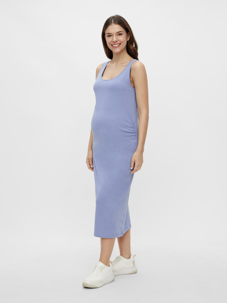 Mama.licious Hellblaues Umstands-Basic-Maxikleid Mama.licious Lea