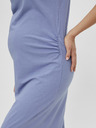 Mama.licious Hellblaues Umstands-Basic-Maxikleid Mama.licious Lea