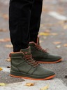 Ombre Clothing Khakifarbene Herren-Turnschuhe T311