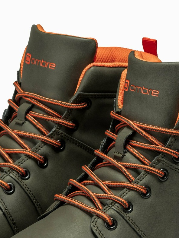 Ombre Clothing Khakifarbene Herren-Turnschuhe T311