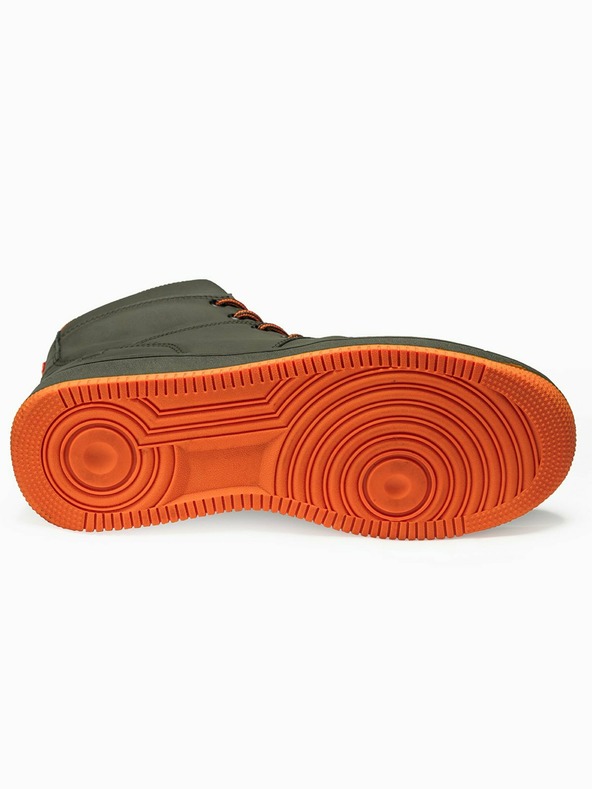 Ombre Clothing Khakifarbene Herren-Turnschuhe T311