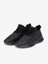 Ombre Clothing Schwarze Herren-Turnschuhe Ombre Clothing