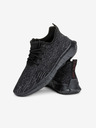 Ombre Clothing Schwarze Herren-Turnschuhe Ombre Clothing