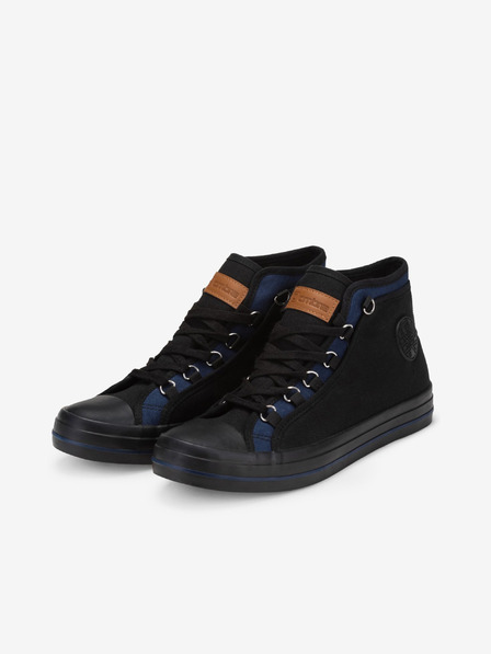 Ombre Clothing Schwarz Herren Sneaker Schuhe Ombre Clothing T375