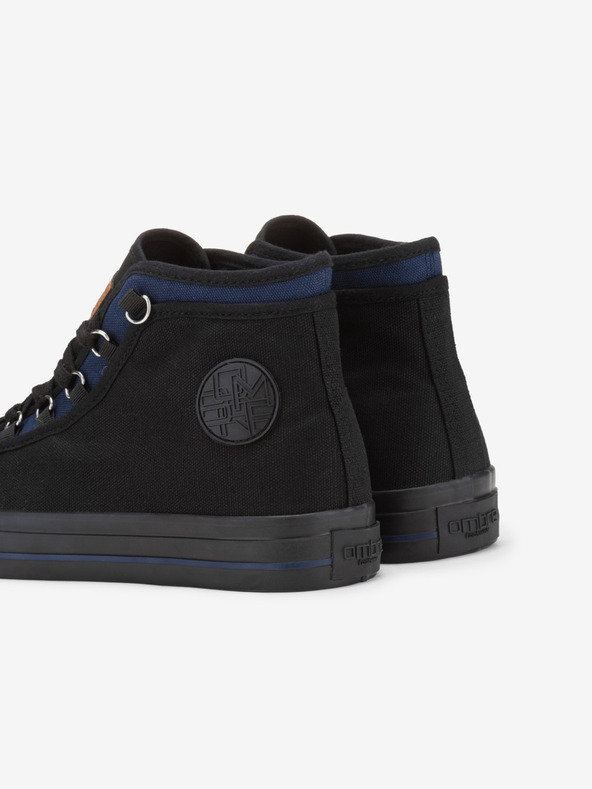 Ombre Clothing Schwarz Herren Sneaker Schuhe Ombre Clothing T375