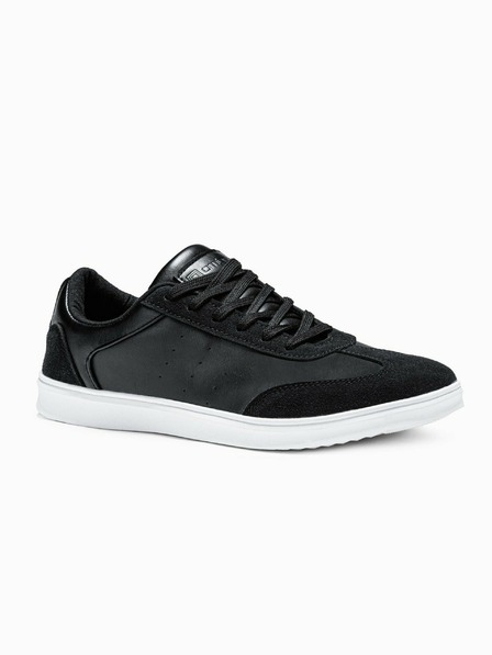 Ombre Clothing Schwarze Herren-Turnschuhe Ombre Clothing T373