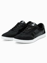 Ombre Clothing Schwarze Herren-Turnschuhe Ombre Clothing T373