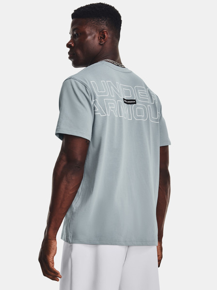 Under Armour Unisex T-Shirt Under Armour UA OUTLINE HEAVYWEIGHT SS