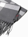 Ombre Clothing Herrenschal - Grau/Weiß A408