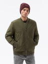 Ombre Clothing Khaki Herren Ombre Clothing Übergangsjacke C538
