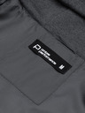 Ombre Clothing Dunkelgraue leichte Herren-Kapuzenjacke Ombre Kleidung