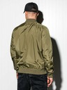 Ombre Clothing Khaki Herren-Leichtgewicht-Jacke C439