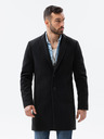 Ombre Clothing Schwarzer Leichter Herrenmantel Ombre Kleidung