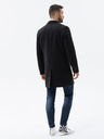 Ombre Clothing Schwarzer Leichter Herrenmantel Ombre Kleidung