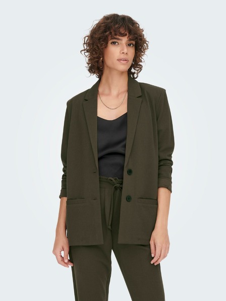 Jacqueline de Yong JDY Louis dunkelbraune Jacke