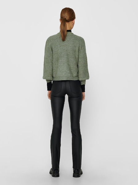 Jacqueline de Yong Grüne Damen-Strickjacke JDY Rea