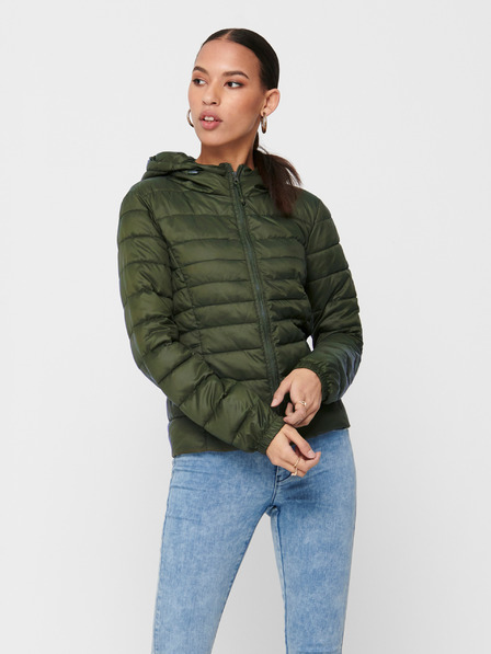 ONLY Khakifarbene Steppjacke ONLY Tahoe