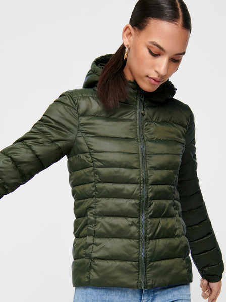 ONLY Khakifarbene Steppjacke ONLY Tahoe