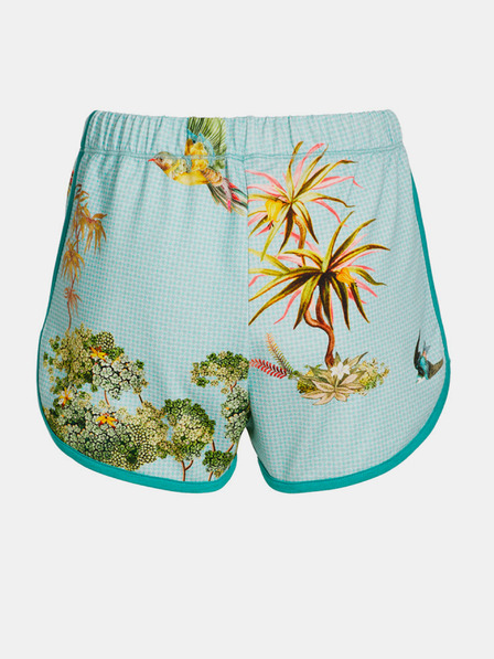 PiP studio Hellblaue gemusterte Damen-Shorts PiP studio C'est La Tree