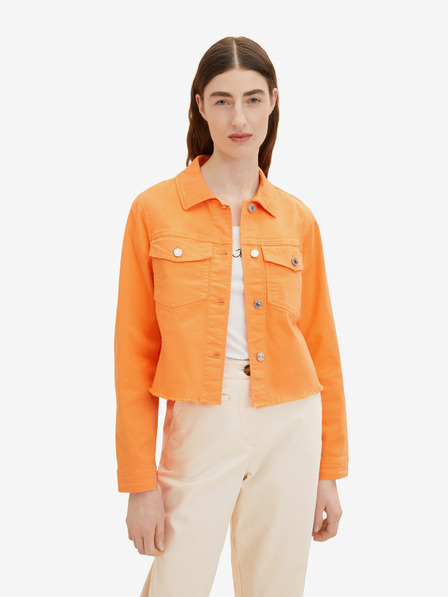 Tom Tailor Orangefarbene Damen-Stoffjacke von Tom Tailor
