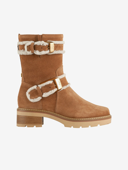 Högl Niedrige Damenstiefel aus braunem Wildleder Högl Rusty