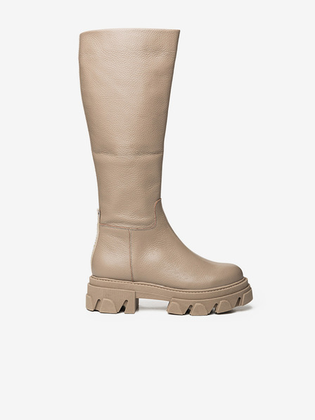 Steve Madden Beige Steve Madden Mana Damenstiefel aus Leder