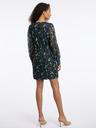 Orsay Schwarzes Damen-Blumenkleid ORSAY