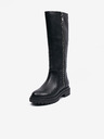 Michael Kors Schwarze Damen Leder Michael Kors Regan Stiefel