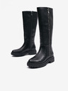 Michael Kors Schwarze Damen Leder Michael Kors Regan Stiefel