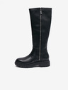 Michael Kors Schwarze Damen Leder Michael Kors Regan Stiefel