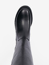 Michael Kors Schwarze Damen Leder Michael Kors Regan Stiefel