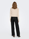 ONLY Schwarze Damen-Kunstlederhose ONLY Pop Star