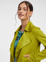 Orsay Hellgrüne leichte Damenjacke aus Wildleder ORSAY
