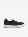 Michael Kors Schwarze Michael Kors Juno Slip-On-Sneakers für Damen