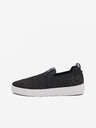 Michael Kors Schwarze Michael Kors Juno Slip-On-Sneakers für Damen
