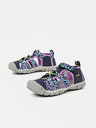 Keen Dunkelblaue Mädchen Sandalen mit Blumenmuster Keen