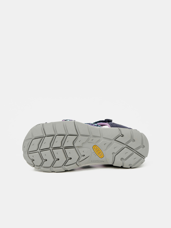Keen Dunkelblaue Mädchen Sandalen mit Blumenmuster Keen