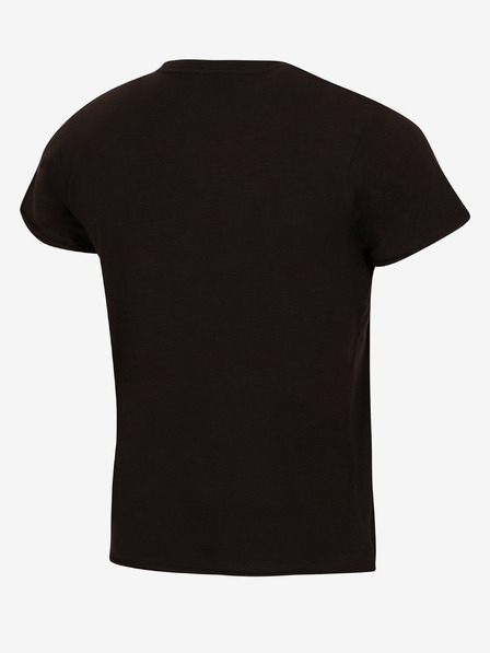 NAX Schwarzes Herren Basic T-Shirt NAX Saif
