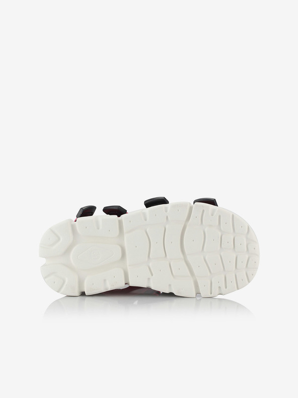 NAX Graue und rosa Mädchen-Sandalen NAX Nesso