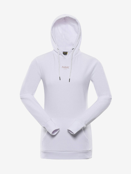 NAX Damen-Kapuzenpullover NAX UKIMA weiß