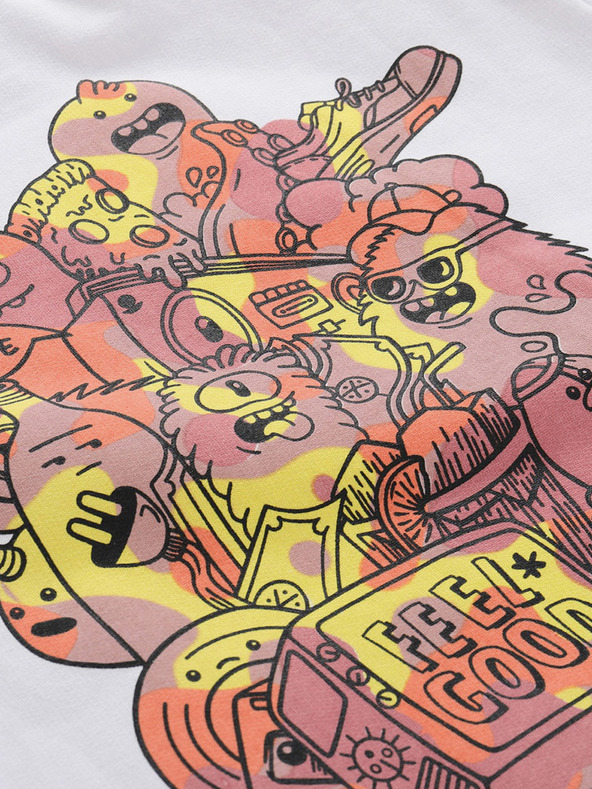 NAX Damen-Kapuzenpullover NAX UKIMA weiß