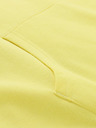 NAX Gelbes Basic-Sweatshirt für Frauen NAX QEDA